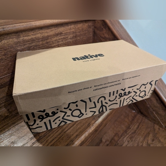 Native shoes Jefferson Clog Print tropical plant print unisex Sz 10W Sz 8M - Picture 9 of 13